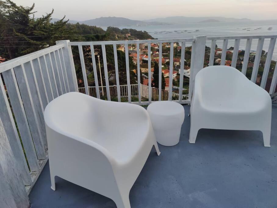 Apartamento Nuevo Con Vistas A Las Islas Cies Cangas do Morrazo Exterior foto